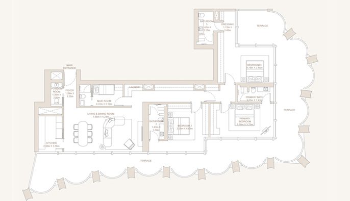 H&H Eden House Zaabeel Residences